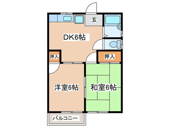 パレス光陽の物件間取画像